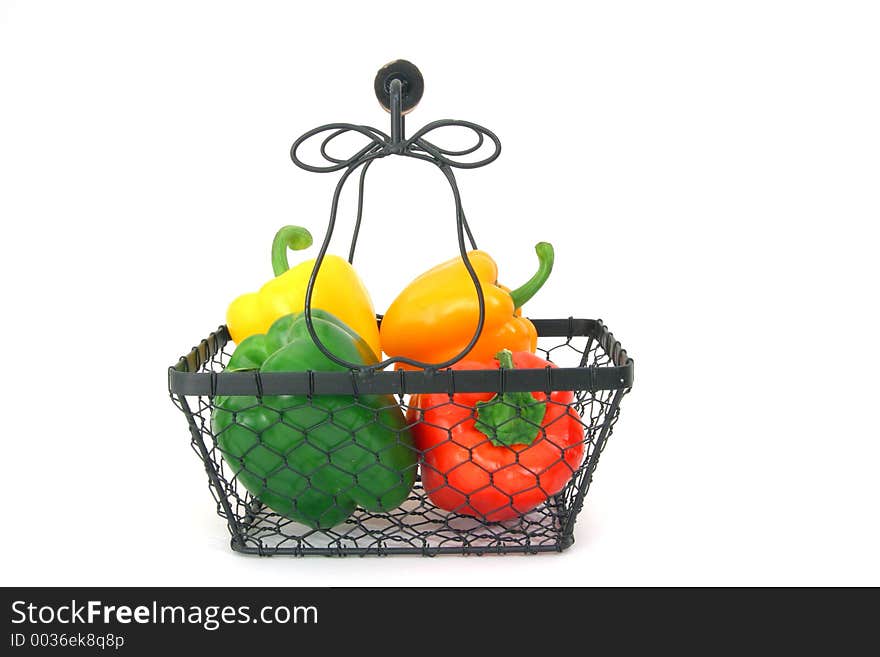 Peppers In A Basket