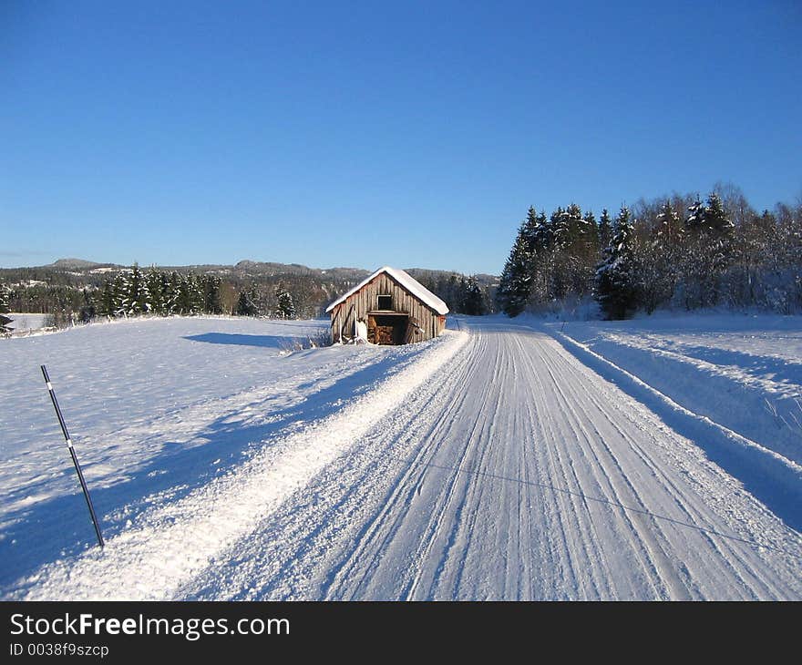 Winter road