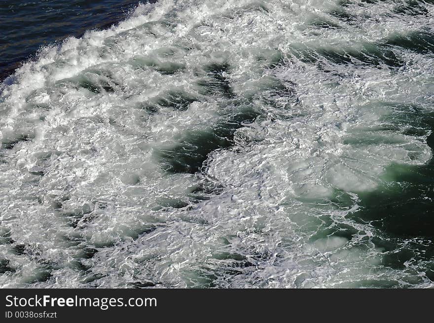 Nice shiny waves, on the pacific, northern California.