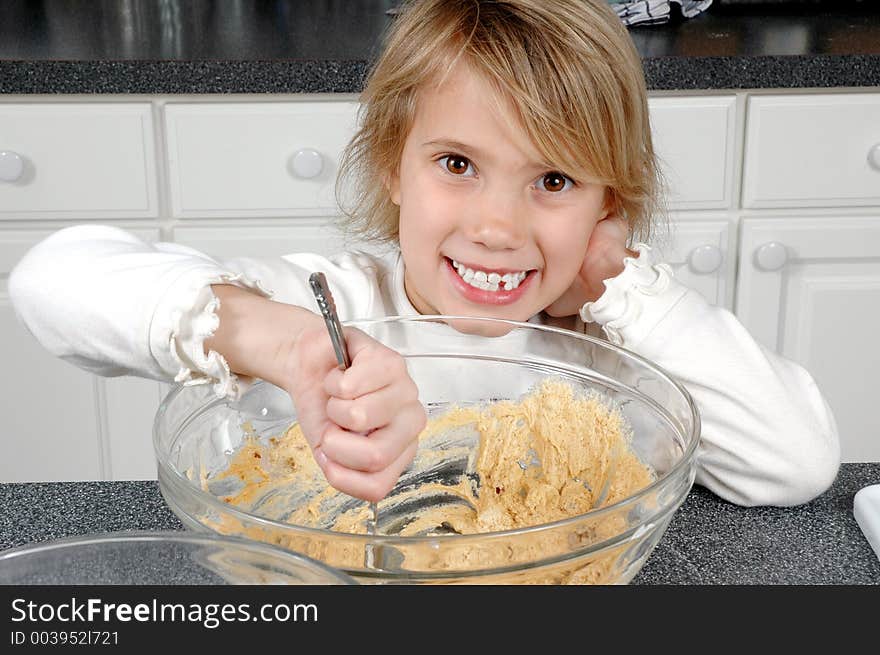 I love to make cookies