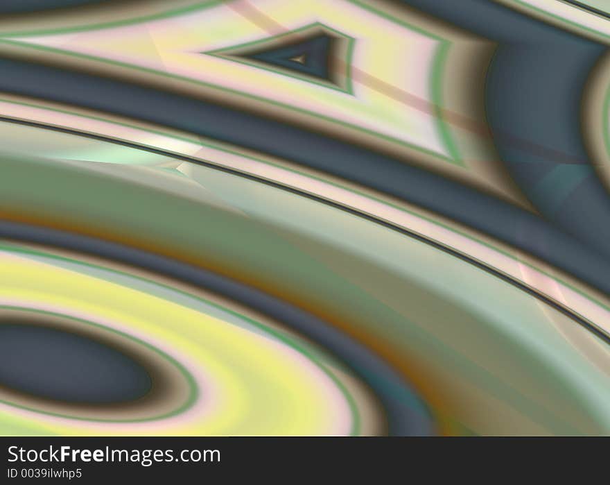 Curves abstract background