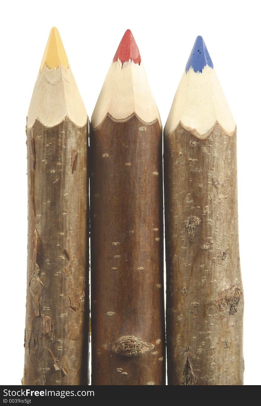 Wooden pencils