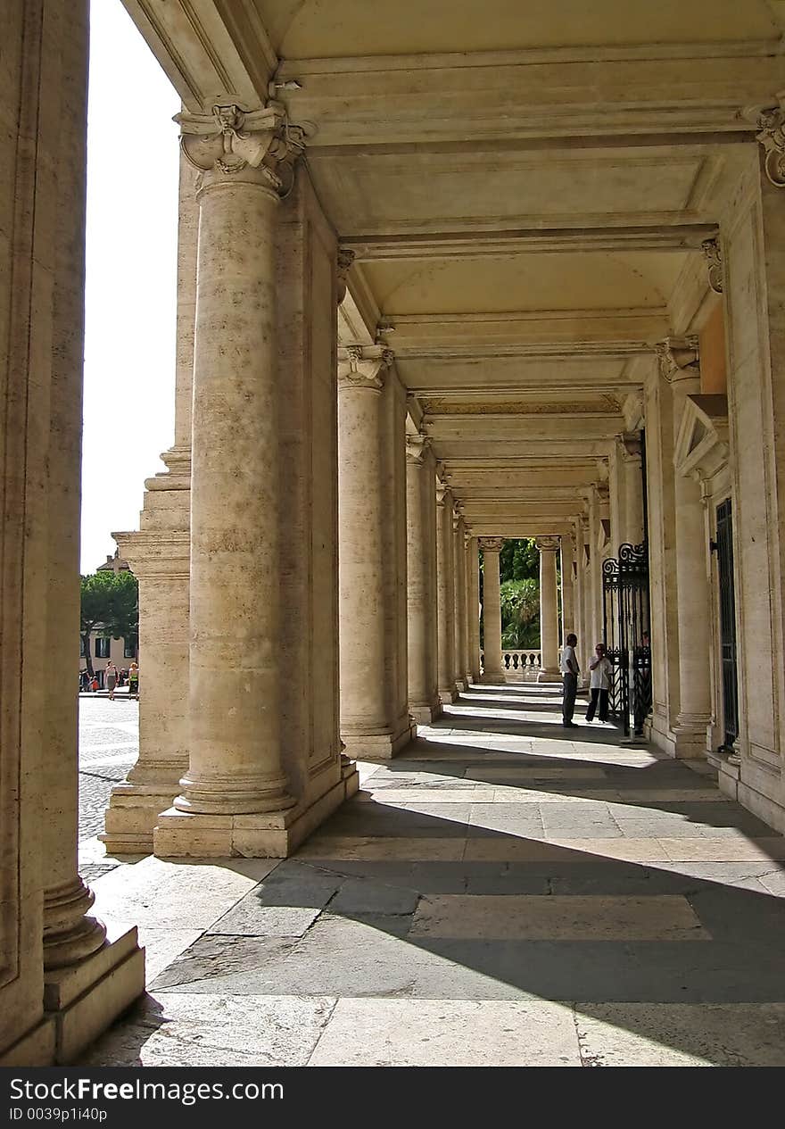 Column and Shadow