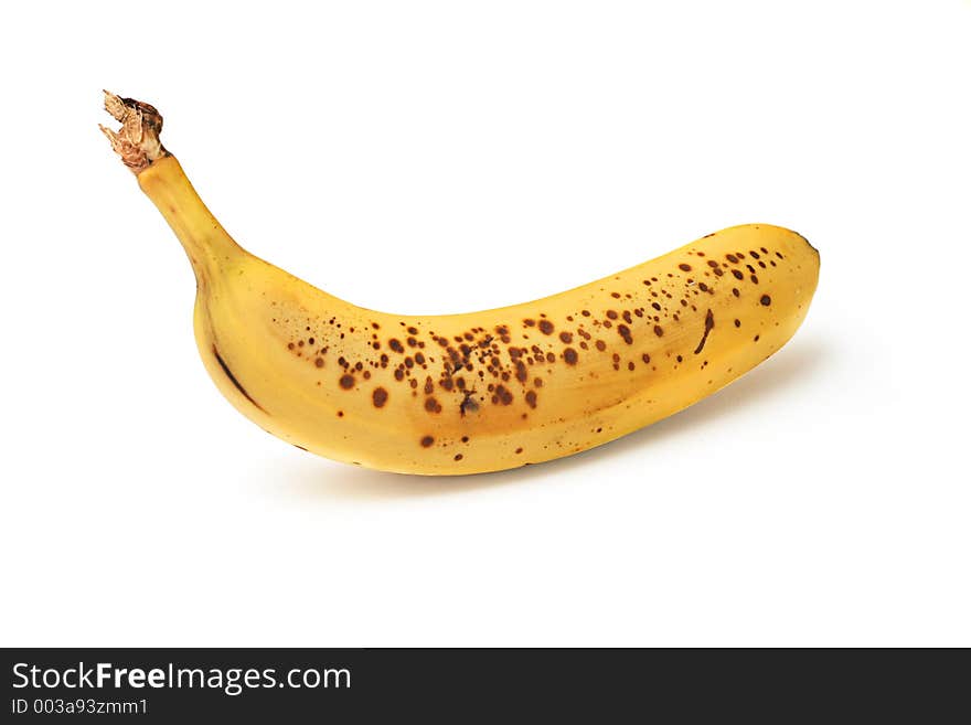 Isolated banana