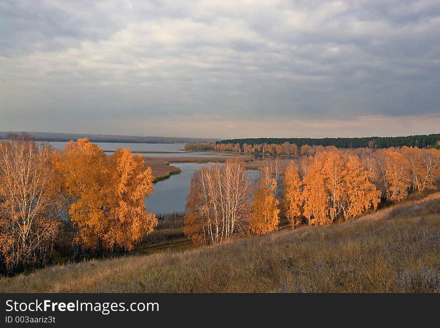 Autumn landscape. Autumn landscape