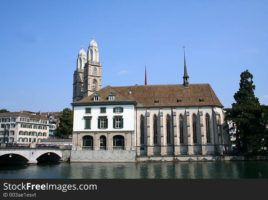 Digital photo of zurich switzerland.