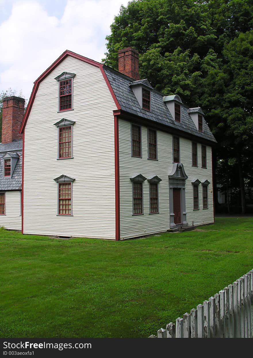 Old House in summer.