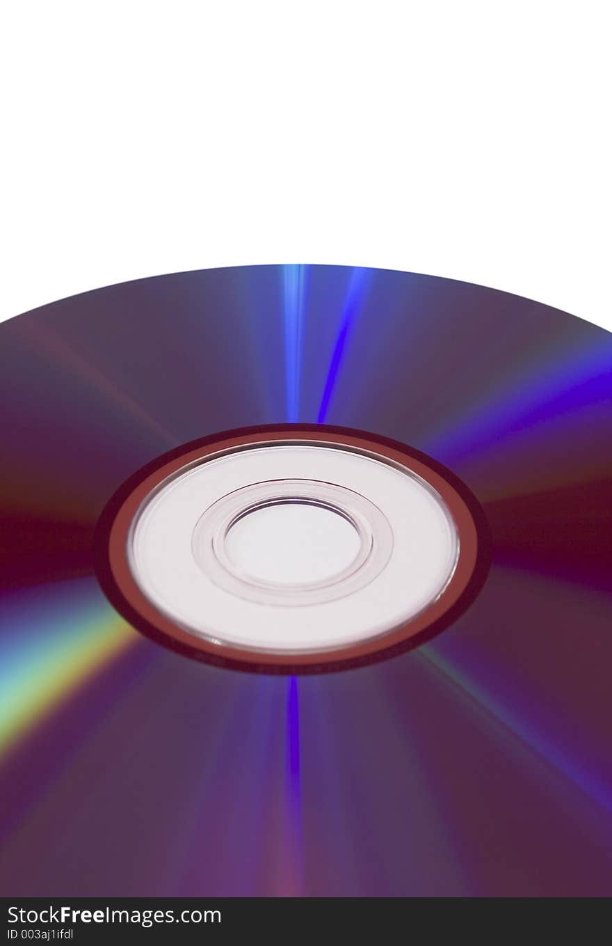 Isolated DVD media.