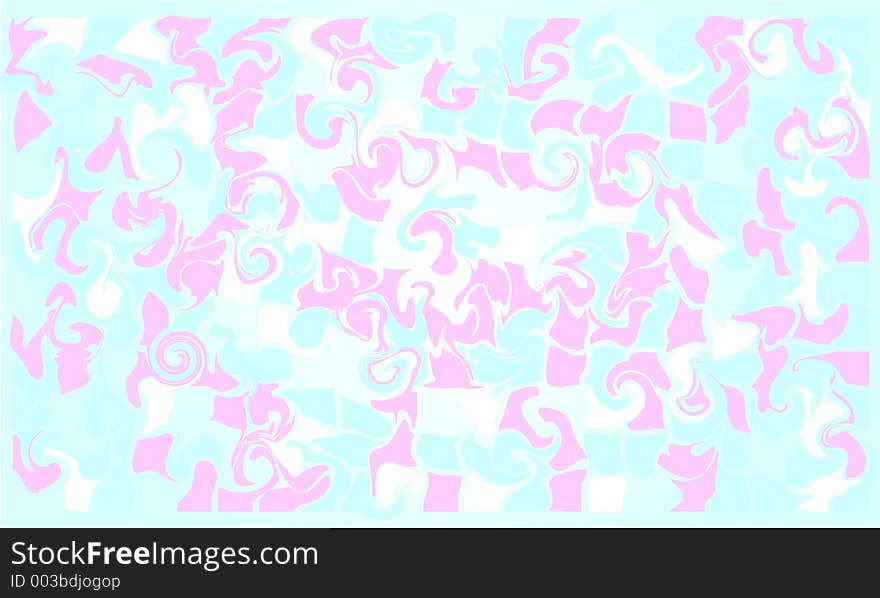 Pastel swirl