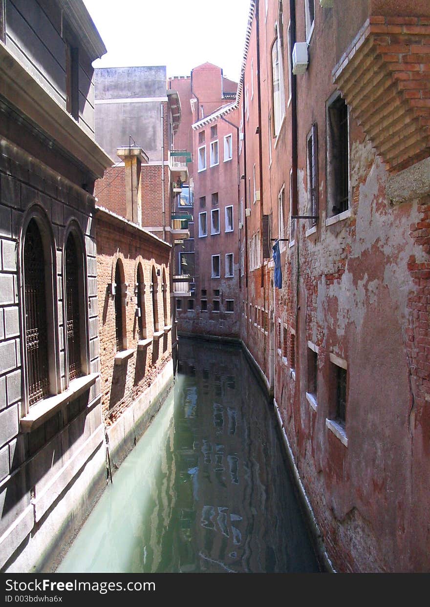 A picture from Venice, Italy. A picture from Venice, Italy