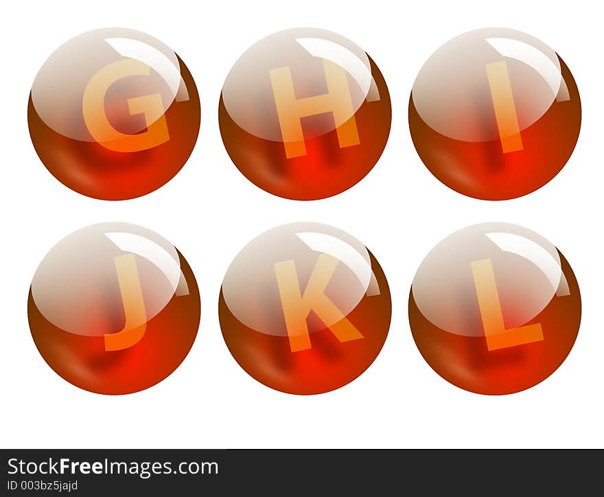 Letters spheres