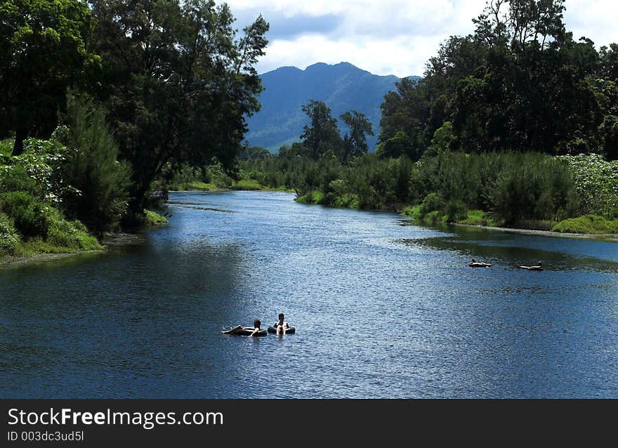 Floating Down The River