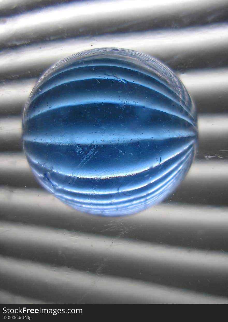 Still Life With Blue Glass Ball