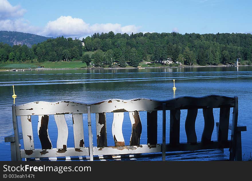 Hvalstrand in Asker in Norway. Hvalstrand in Asker in Norway