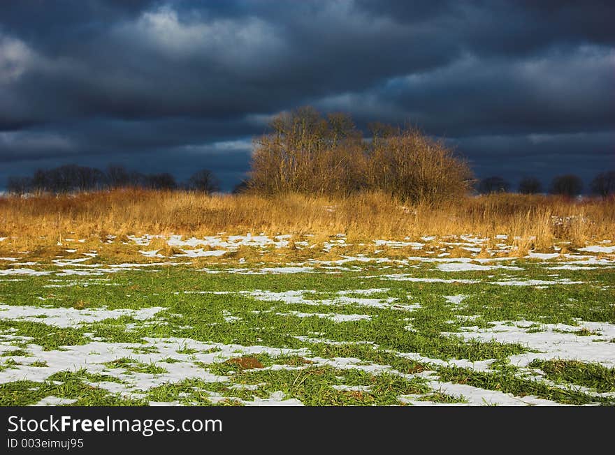 The Meadow Before The Storm