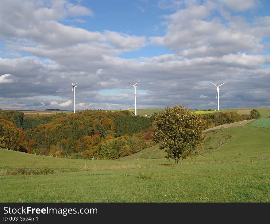 Windpower Stations