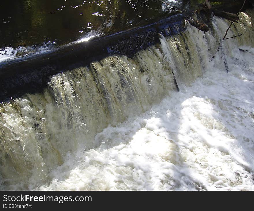 Local waterfall in Northboro, Massachusetts. Local waterfall in Northboro, Massachusetts