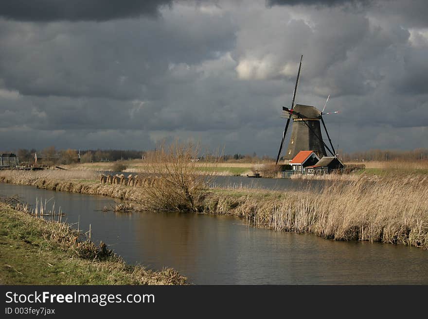 Windmill in Holland