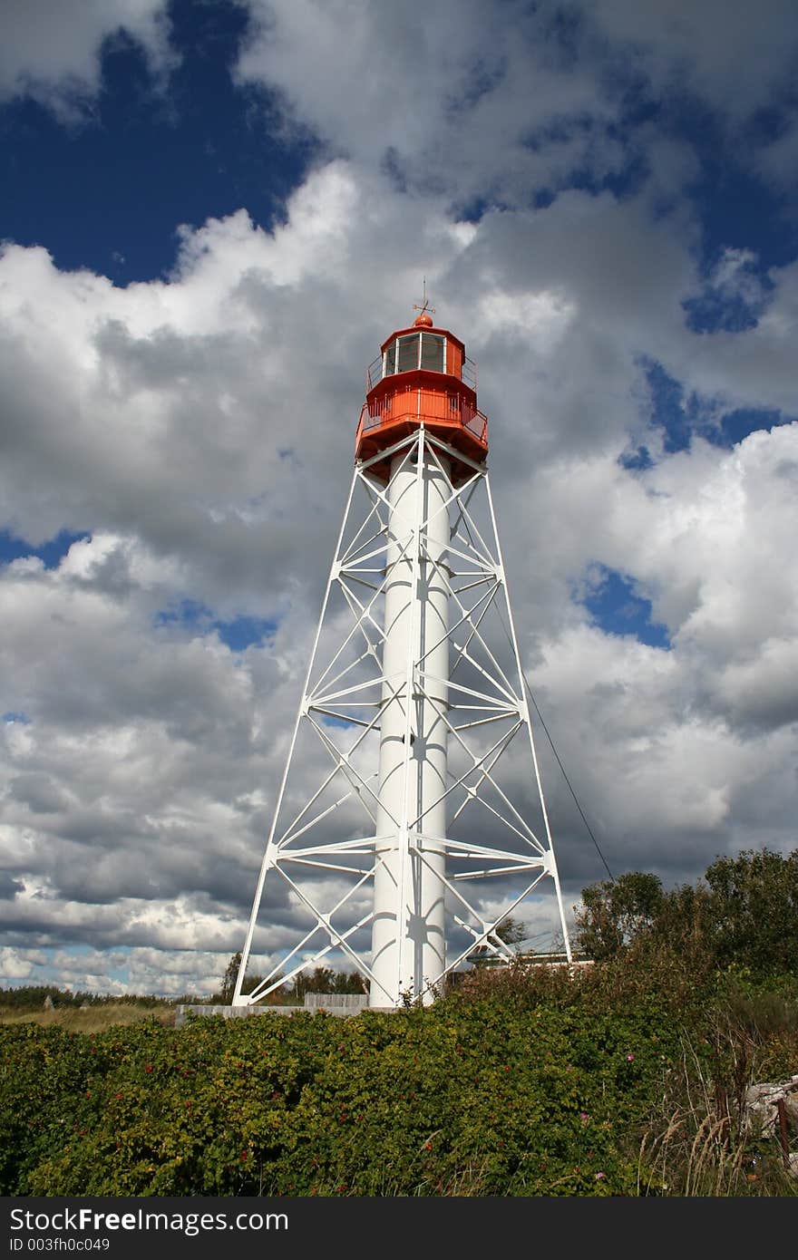 Lighthouse in Pape