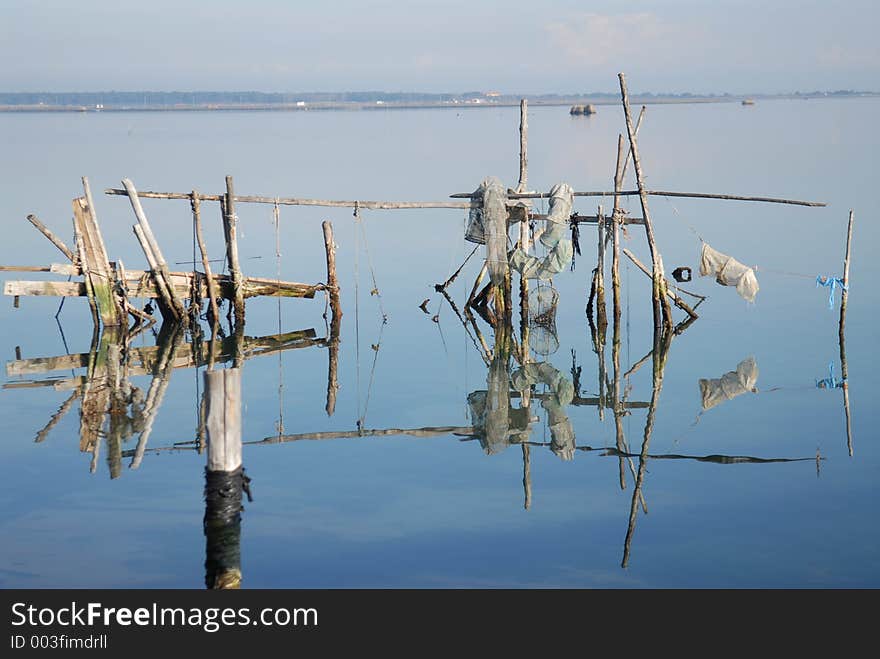 Nets on the sea