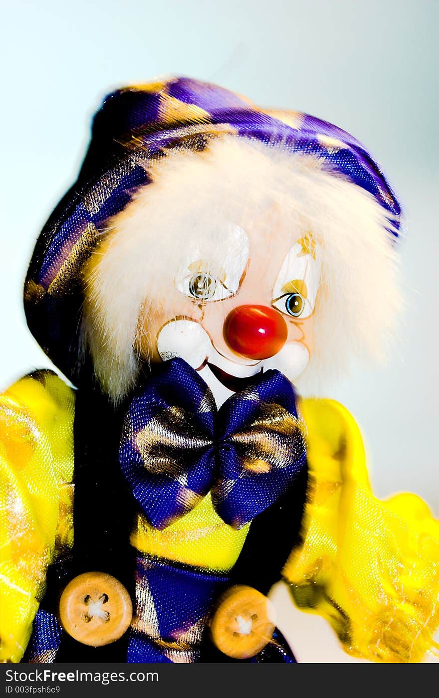 Smiled clown toy