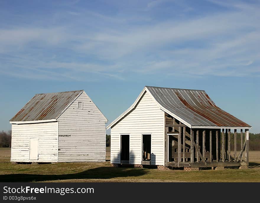 An old abandoned smoke house. An old abandoned smoke house.