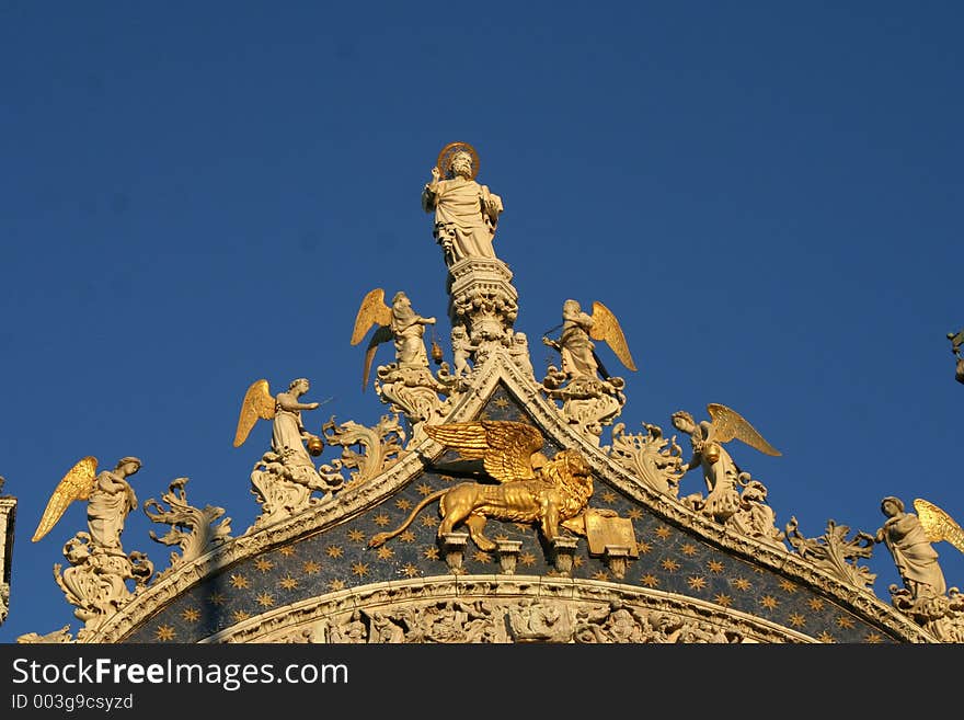 San Marco Basilica in Venice/Italy. San Marco Basilica in Venice/Italy