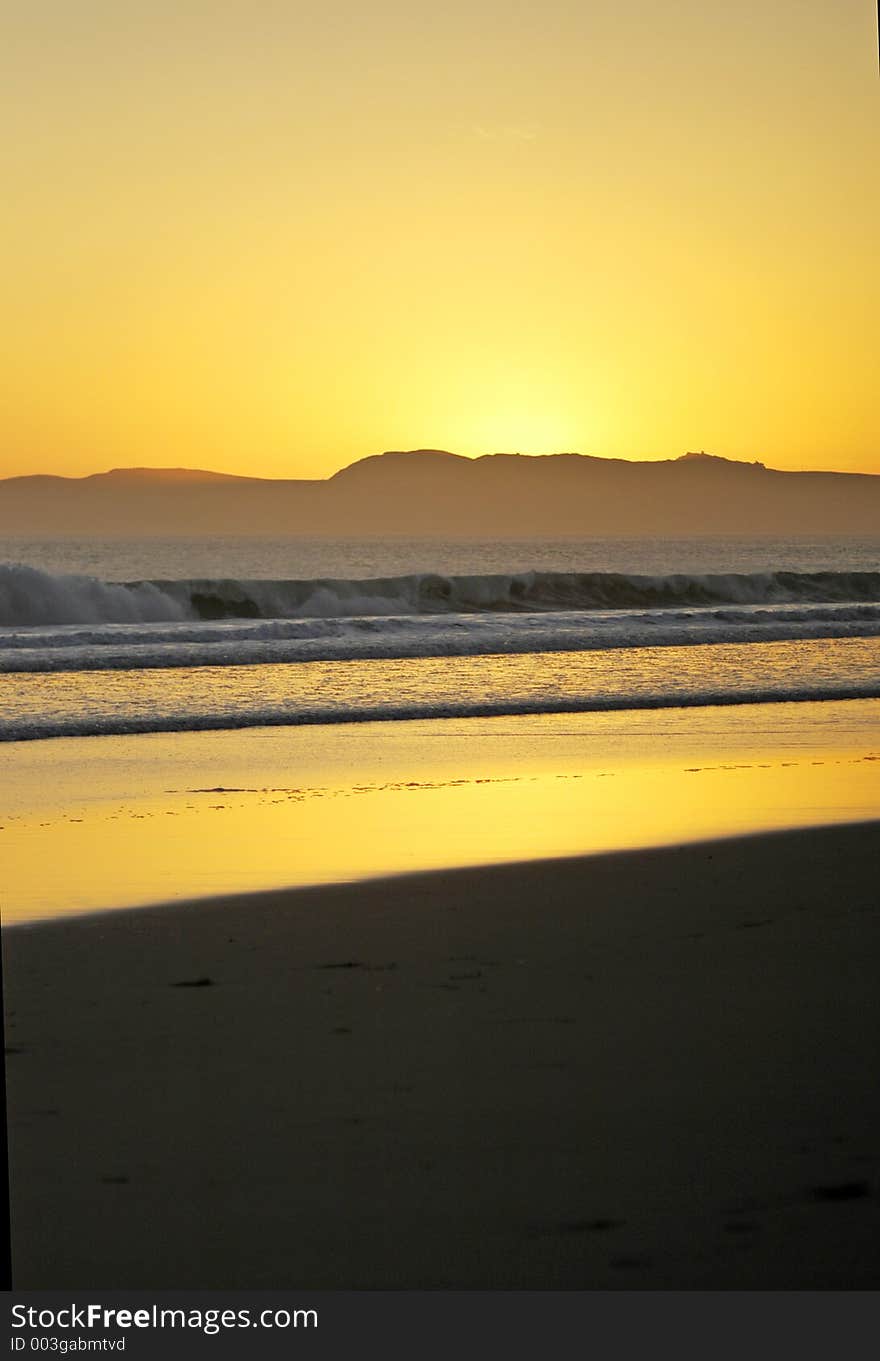 California Beach Sunset