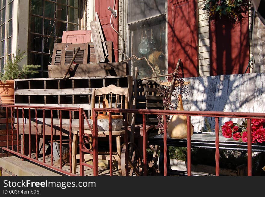 Antique store in Jim Thorpe, PA.