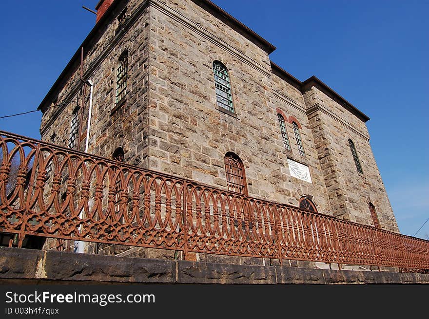 The old jail in Jim Thorpe, PA.