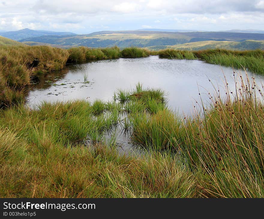 Small Lake in Wales