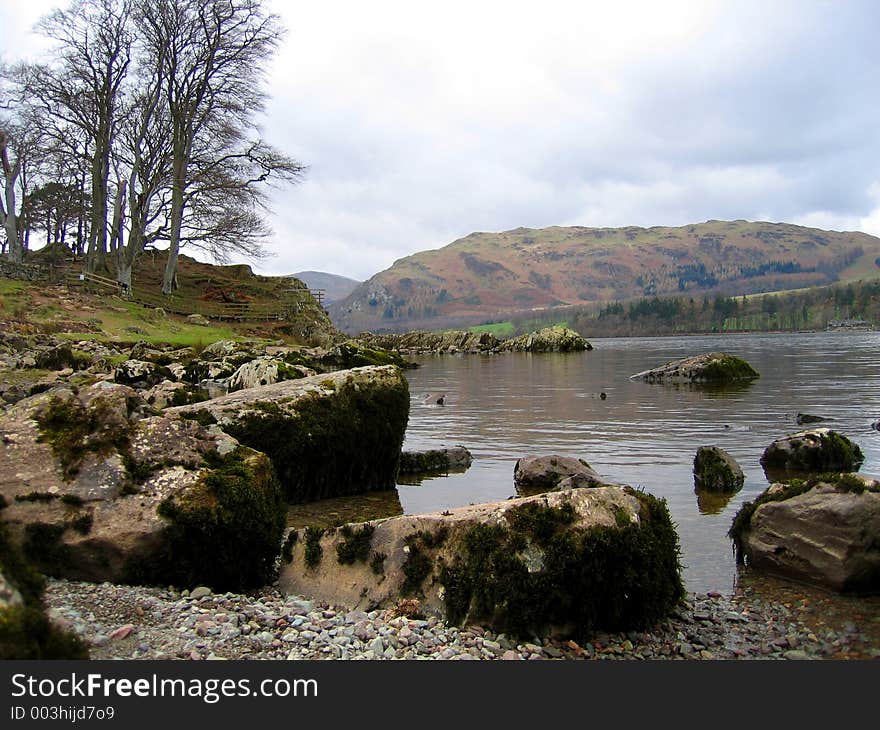 Lake Ullswater, lakes district, England