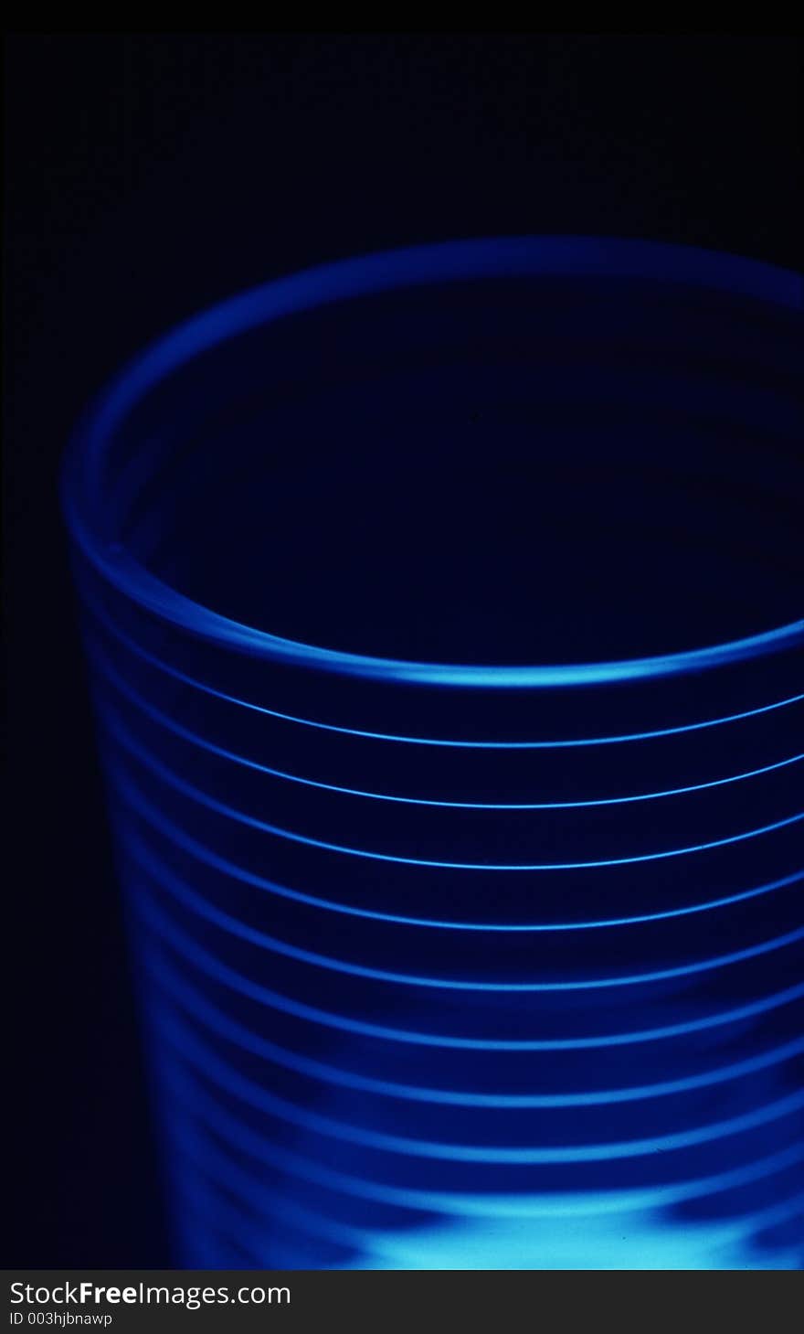 Drinking glasses effected by light. Drinking glasses effected by light