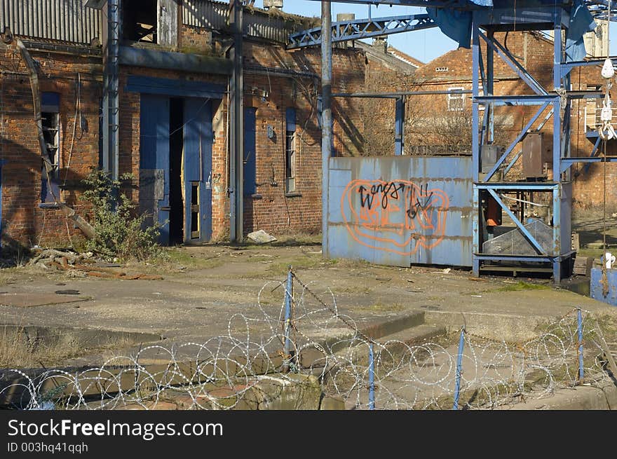 Derelict factory