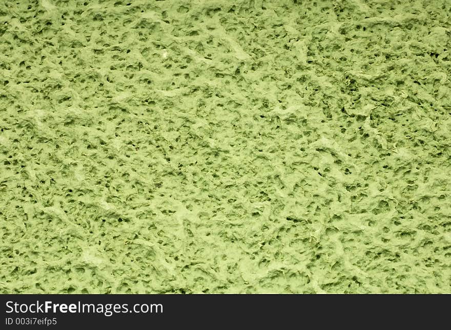 Green Corrugate Textured Background