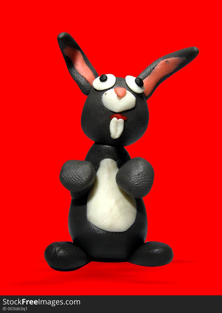 Bunny 1 - plasticine