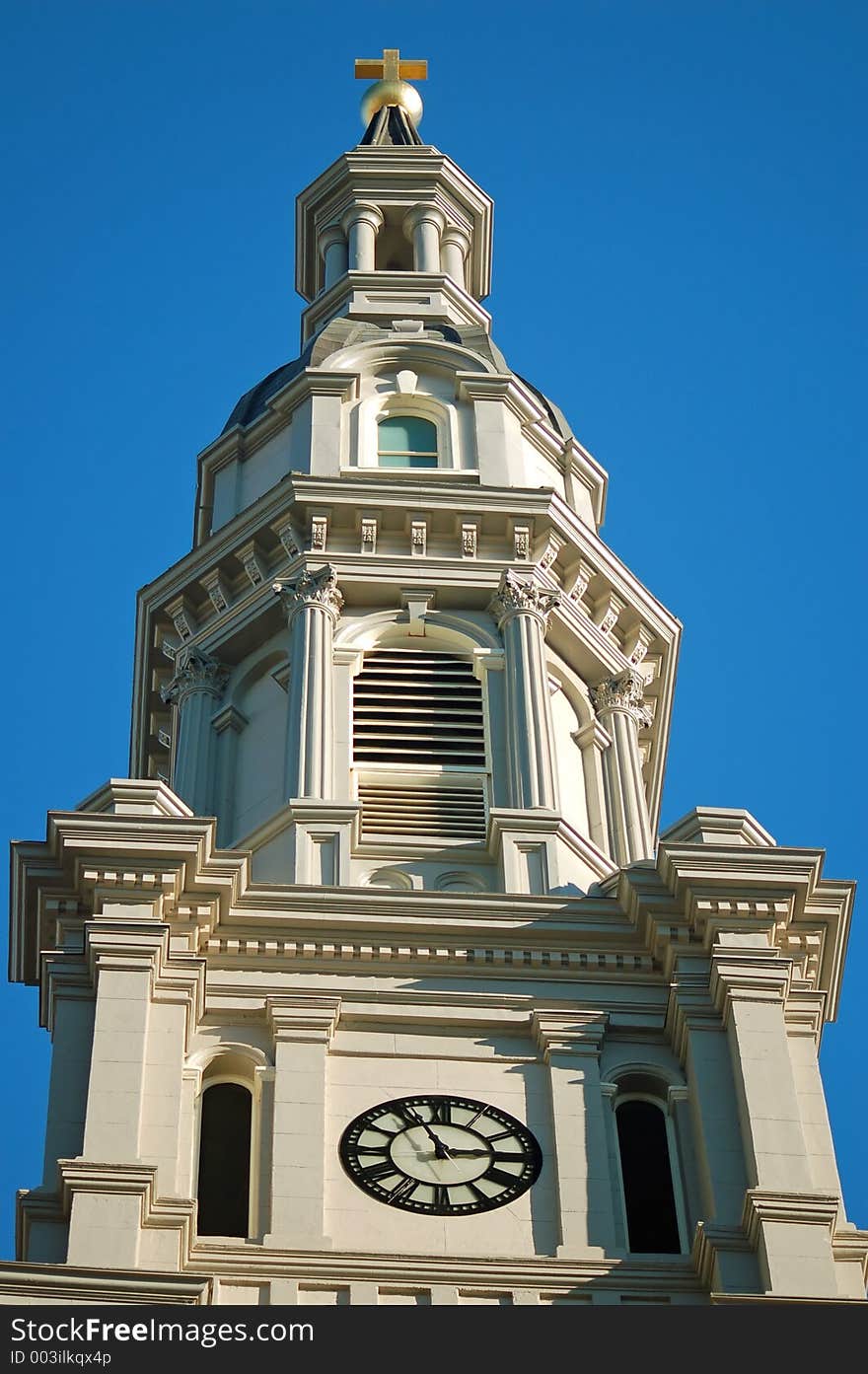 Cross on a church