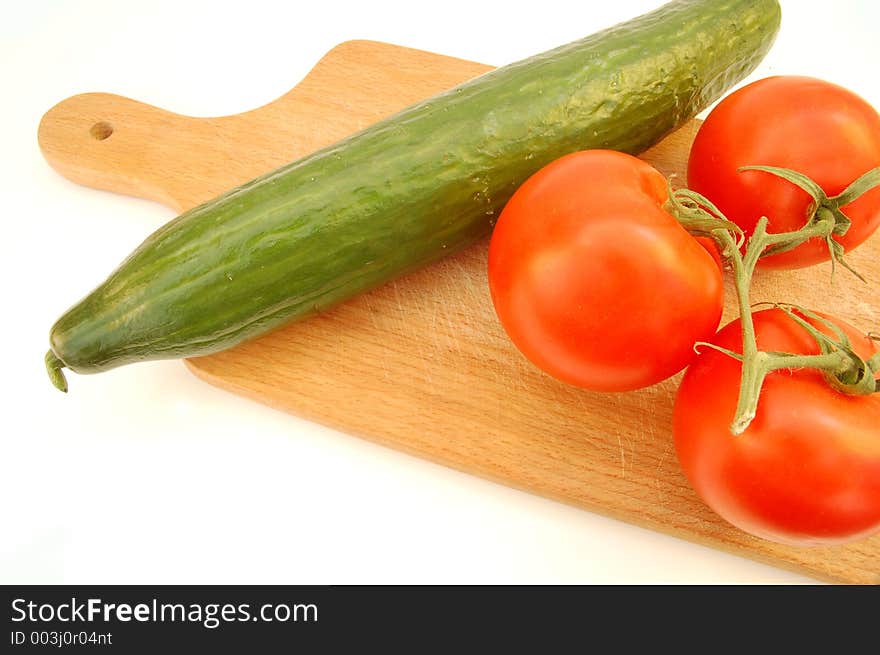 Vegetables on board