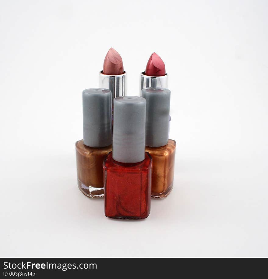 Lipstick and Nail Polish