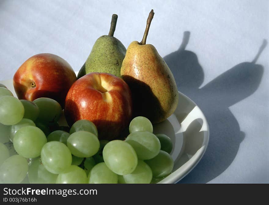 Fruits on the table, Poland. Fruits on the table, Poland