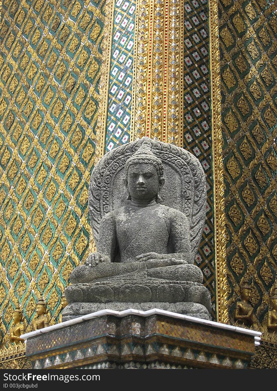 Seated Buddha at Grand Palace