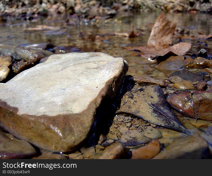 Rocks In A Creek