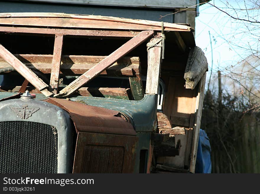 Old vintage car