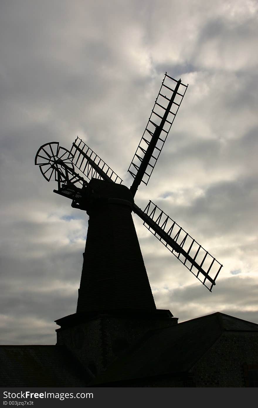 Windmill Silhouette