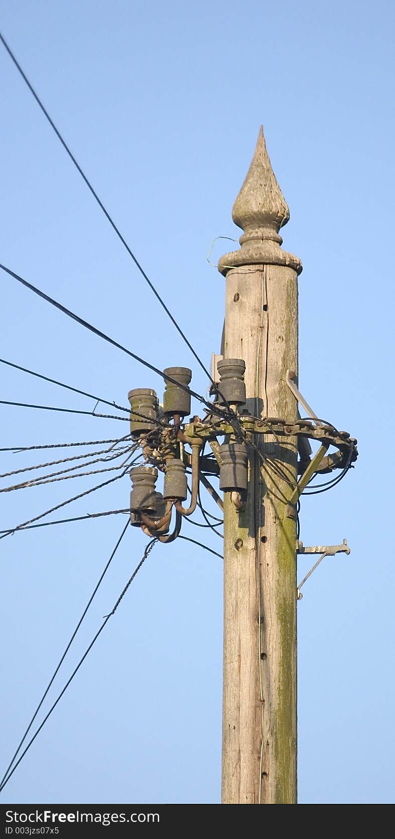 Telegraph Pole - Portrait