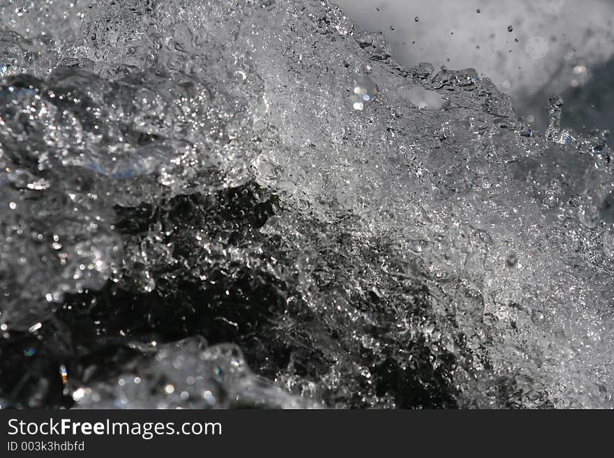 Close up of water fall in croatia. Close up of water fall in croatia