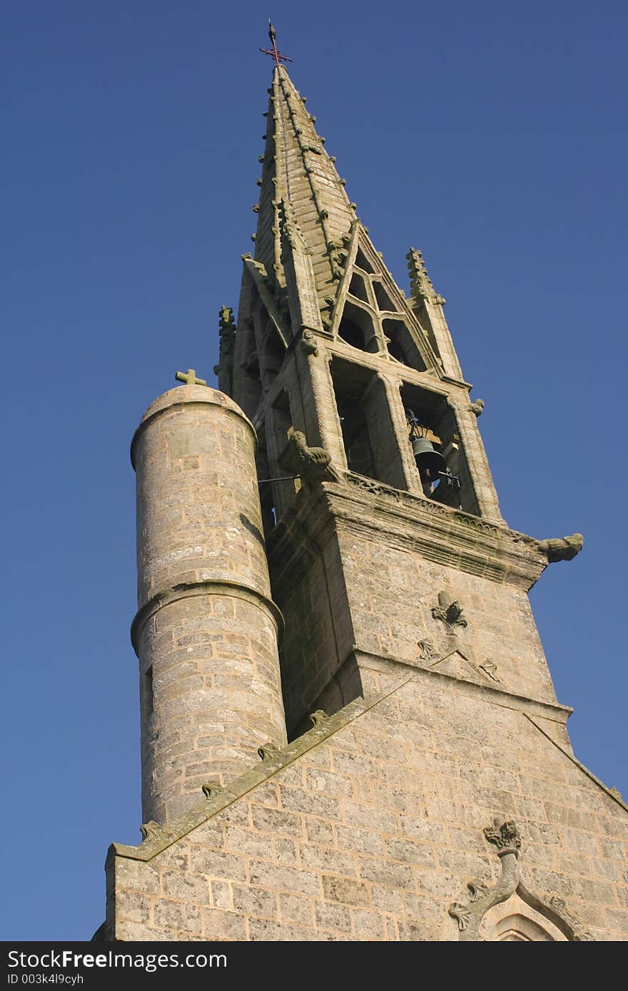 Church bell tower