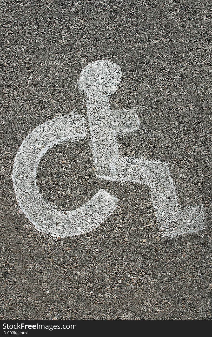 Handicapped Parking Sign