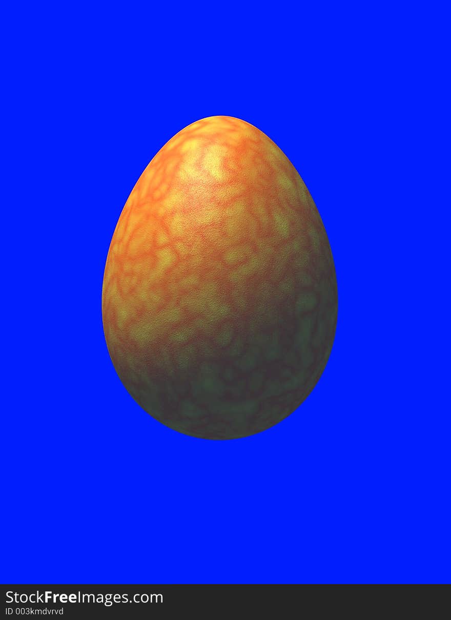 Orange egg