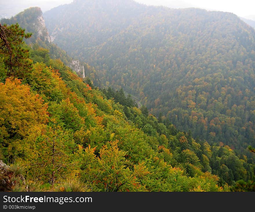 Mountains in autumn